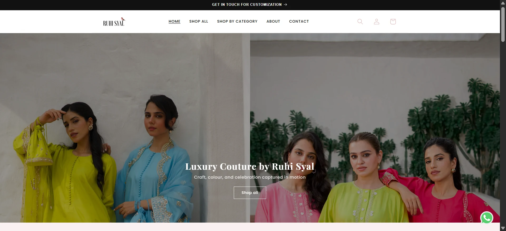 Ruhi Syal Luxury Couture Store